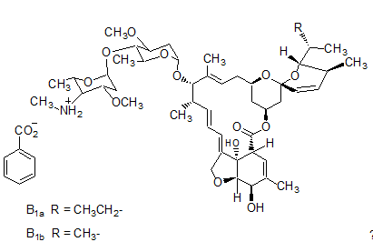 Emamectina benzoato Pesticidas agrícolas insecticida CAS 1071-83-6