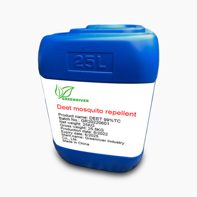 China DEET 99%Tech CAS 134-62-3 Control de plagas Insecticidas para ropa, sombreros, caballos distribuidor 