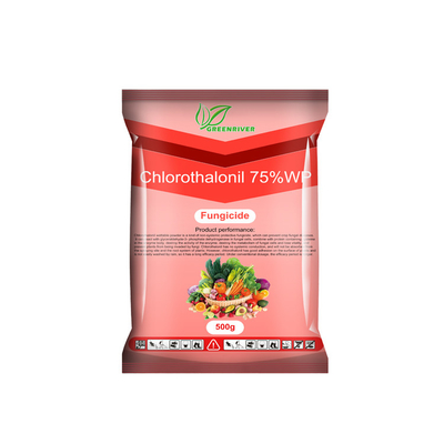 China Clorotalonil 75%WP vegetales y plantas Fungicida CAS 1897-45-6 distribuidor 