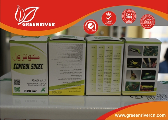 China Dimetoato / Clorpirifos 278gl insecticida CE para cítricos, 60-51-5 / 2921-88-2 distribuidor 