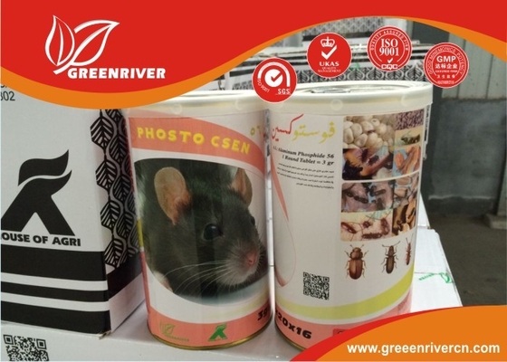 China Fósforo de aluminio 56 comprimido Rodenticida CAS 20859-73-8 distribuidor 