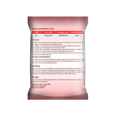 Buprofezina 25%SC Insecticidas para las patatas de arroz, cítricos, CAS no 69327-76-0 proveedor 