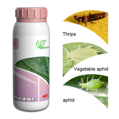 Insecticida orgánico sistémico acetamiprid 20%SL No CAS 135410-20-7 proveedor 