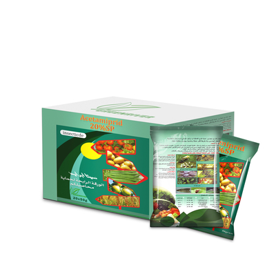 Cas 135410-20-7 Acetamiprid 20%SP Insecticida orgánico para hortalizas de hoja, cítricos proveedor 