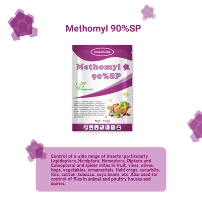 Metomil 90%SP de amplio espectro Insecticida cas 16752-77-5 proveedor 