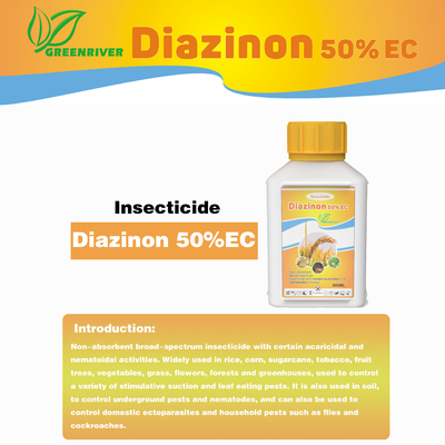Insecticida no sistémico y acaricida Diazinón 25% 60%EC 333-41-5 proveedor 