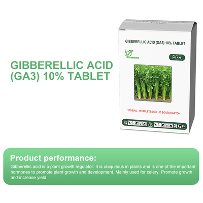 Estimulantes del crecimiento de las plantas de ácido gibberélico 10%Tableta CAS 8018-01-7 proveedor 