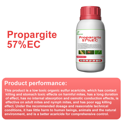 Productos acaricidas líquidos viscosos Propargita 57%EC CAS 2312-35-8 proveedor 