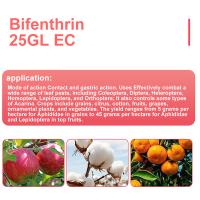 Bifenthrin 25,1% EC insecticida piretroide para uvas, CAS 82657-04-3 proveedor 