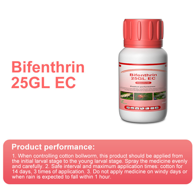 Bifenthrin 25,1% EC insecticida piretroide para uvas, CAS 82657-04-3 proveedor 