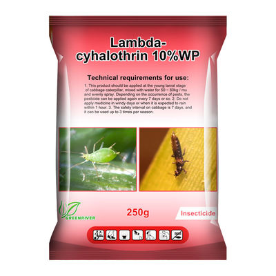 Lambda cyhalothrin 10% WP Pest Control Insecticides CAS 91465-08-6