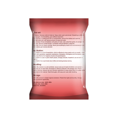 Cyfluthrin 8% + Beta-cipermetrina 2% WP Insecticidas para el control de plagas para vegetales proveedor 