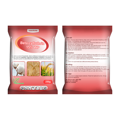 Insecticida no sistémico de contacto Beta Cyfluthrin CAS 68359-37-5 proveedor 