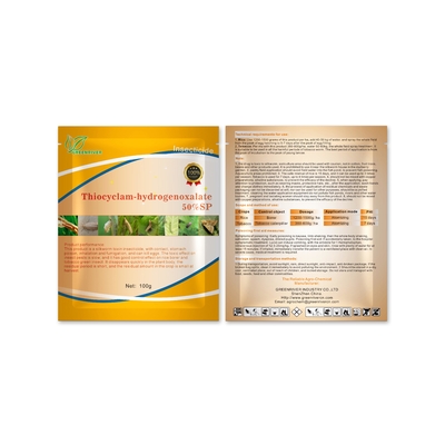 Insecticida selectivo natural de oxalato de hidrógeno de tiociclama profesional proveedor 