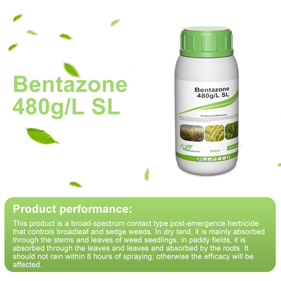 48%SL Bentazona herbicidas selectivos / 25057-89-0 herbicida de contacto para cacahuetes proveedor 