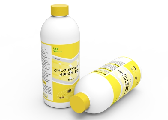 Clorpirifos 48% CE insecticida de amplio espectro, plaguicida sistémico cas 2921-88-2 proveedor 