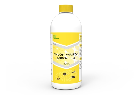 Clorpirifos 48% CE insecticida de amplio espectro, plaguicida sistémico cas 2921-88-2 proveedor 
