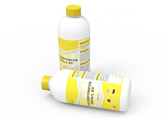Clorpirifos 48% CE insecticida de amplio espectro, plaguicida sistémico cas 2921-88-2 proveedor 