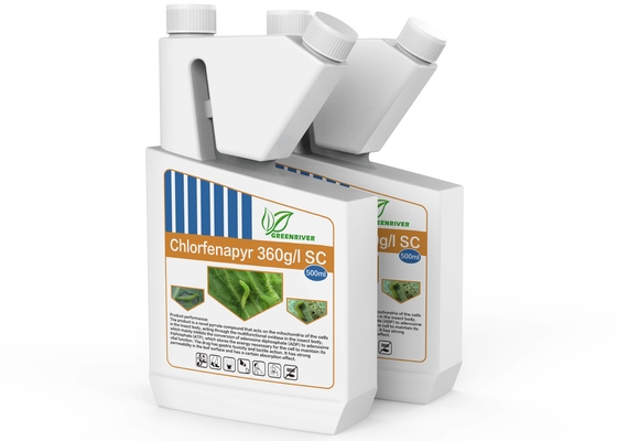 barato 24% SC Clorfenapir Insecticida Acaricida para garrapatas, polvo blanco
