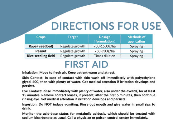 Professional Paclobutrazol Plant Growth Stimulator cas 76738-62-0