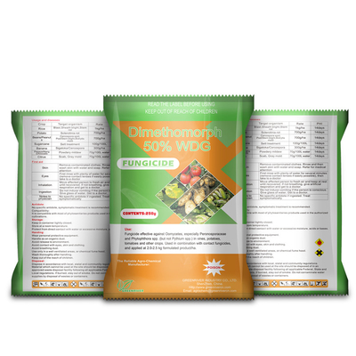 Polvo blanco Pesticida químico dimetomorfo Fungicida 50%WP 110488-70-5 proveedor 