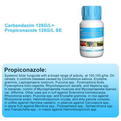Tebuconazol 125 gl + Propiconazol 125 gl fungicida foliar CE proveedor 