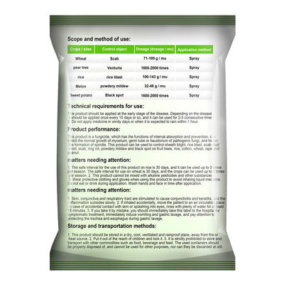 White powder 36734-19-7 Thiophanate Methyl Plant Fungicide for apple trees