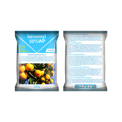 17804-35-2 Benomyl 50%WP Fungicida para plantas / Fungicida para plantas de tomate proveedor 