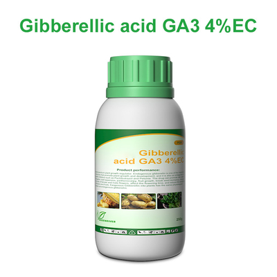 Ácido gibberélico GA3 4%EC Reguladores del crecimiento de las plantas CAS 77-06-5 proveedor 