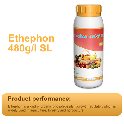 Ethephon 48% SL Reguladores del crecimiento de árboles con propiedades sistémicas, CAS 137-26-8 proveedor 