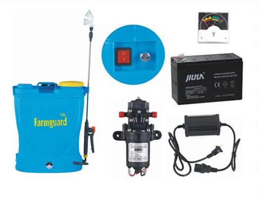 Pulverizador de hierbas Knapsack de HDPE con barra de acero inoxidable, 0,15-0,4Mpa proveedor 