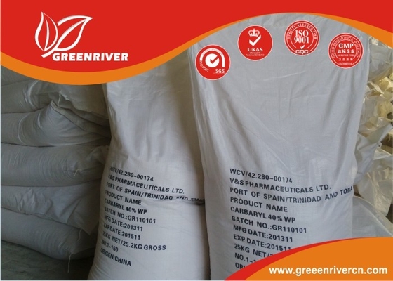 Carbaryl 40%WP Insecticida orgánico cas 63-25-2 pesticida agroquímico proveedor 